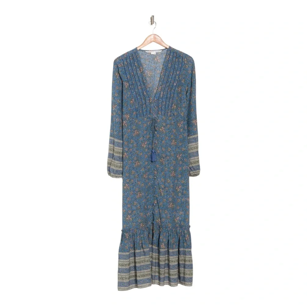 Veronica Beard Kameya Floral Midi Dress - Picture 6 of 12